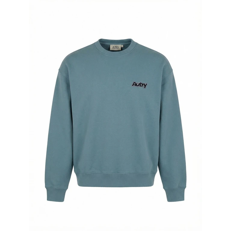 Felpa color Gnawed Blue