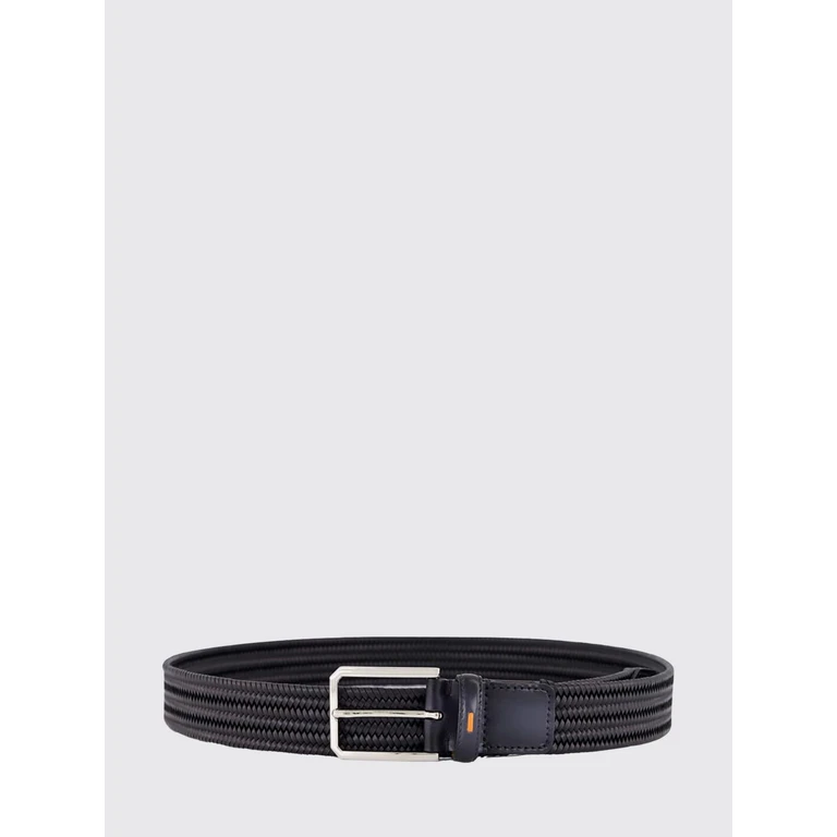 Braided Leather Belt (CM35VC010B91EYPLN01)