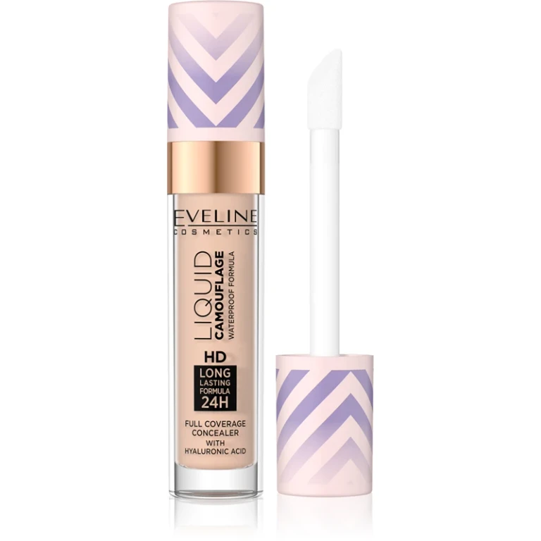 Liquid Camouflage Waterproof Concealer With Hyaluronic Acid Color 2.5 7.5 Ml