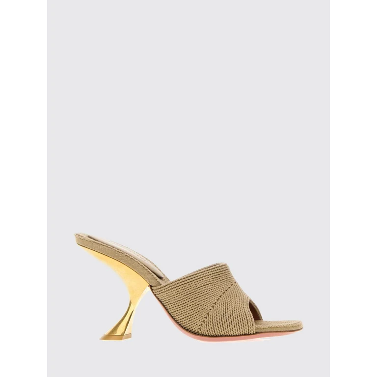 High Heel Shoes Woman color Beige (TAYLORWOVENSLIPPER90DARBEI)
