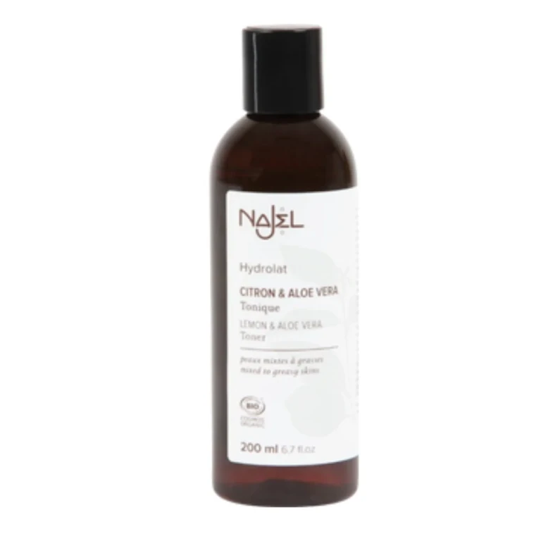 Organic Lemon Hydrolate and Organic Aloe Vera, 200 ml
