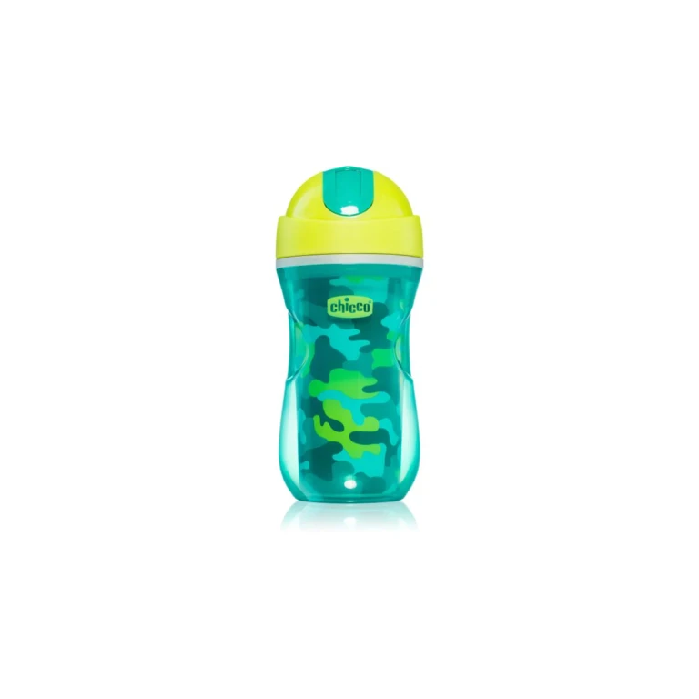 Sports cup with straw green 12m+ 266ml