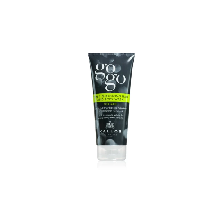 Kallos GoGo 2in1 Energizing Cleanser for Hair and Body 200 ml