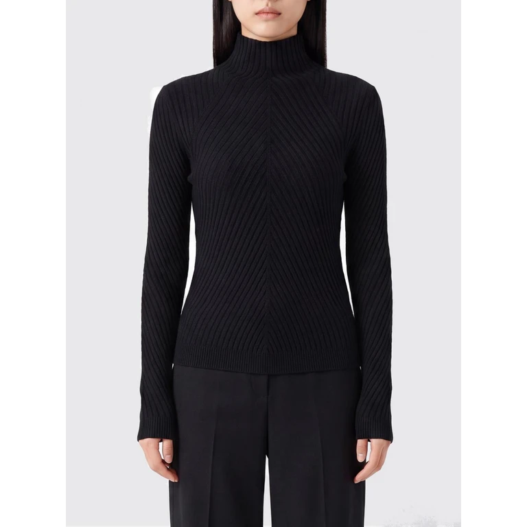 Slim Fit Ribbed Merino Wool Turtleneck Jumper (1425KTP006804A1)