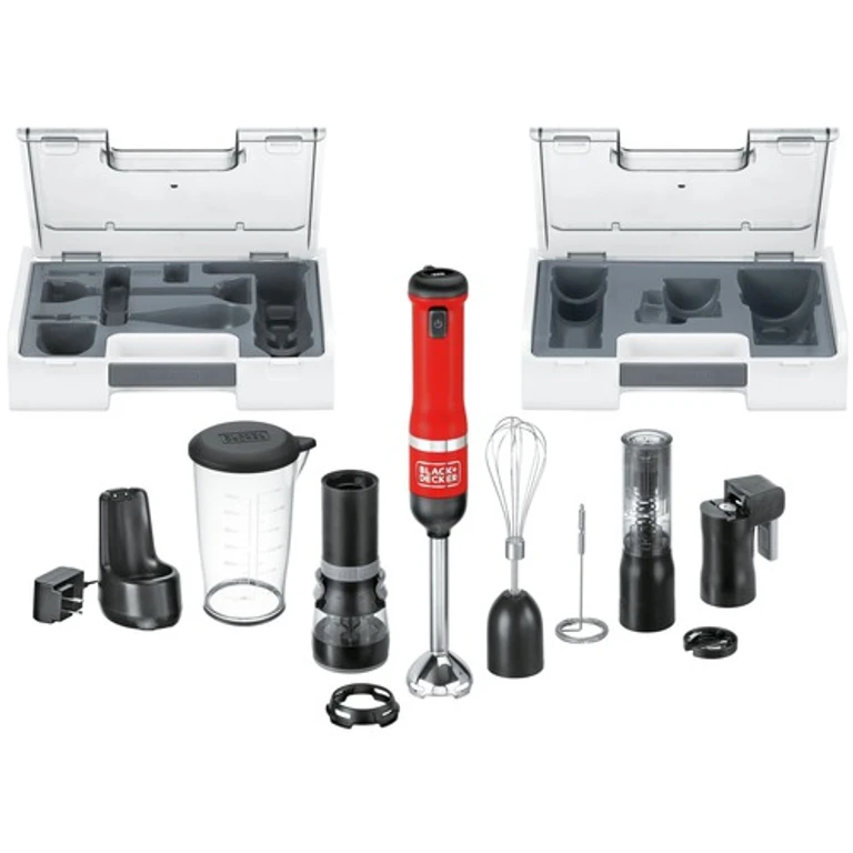 BCKM1016KS06 kitchen wand Cordless 6-in-1 Kitchen Multi-Tool - Red