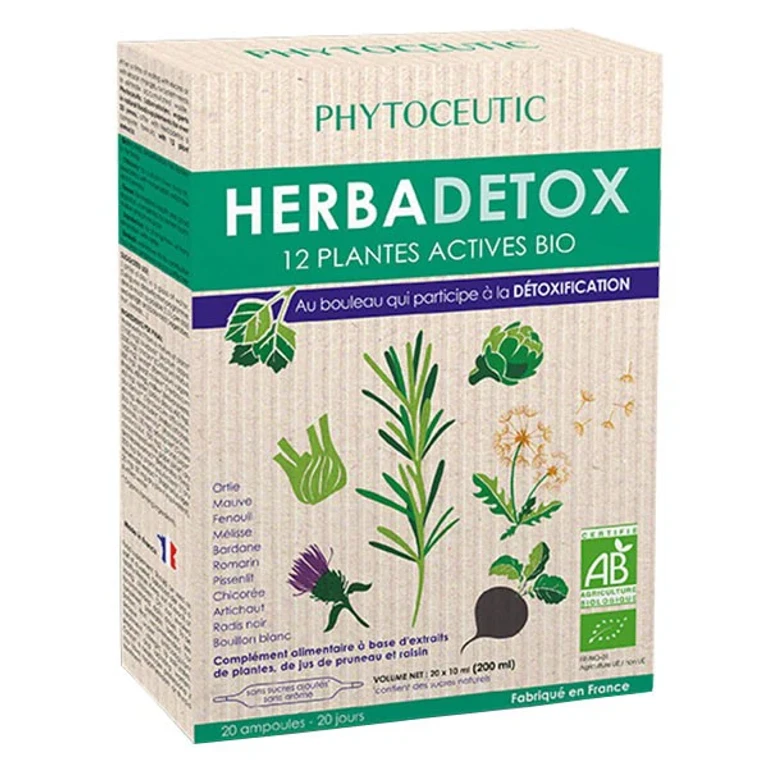 Herbadetox Bio 20 vials