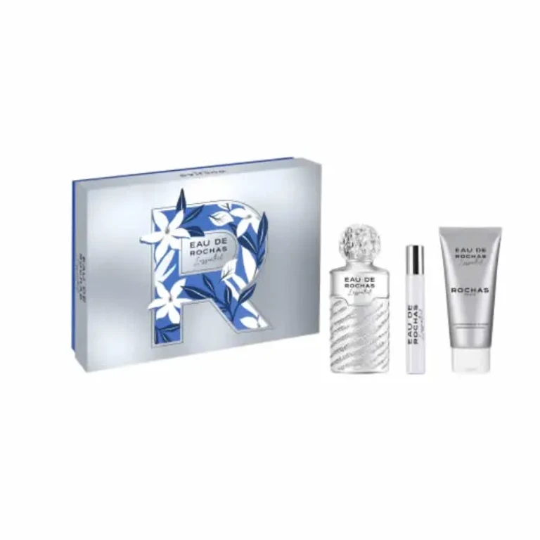 Eau de Rochas L'Essentiel Eau de Parfum Spray 100ml Set of 3 Pieces