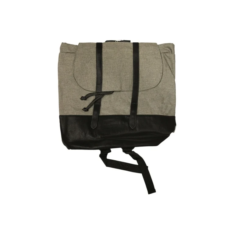 , Calvin Klein, Fabric backpack, black/grey, laptop accessory, for men, 28 x 33 x 11 cm