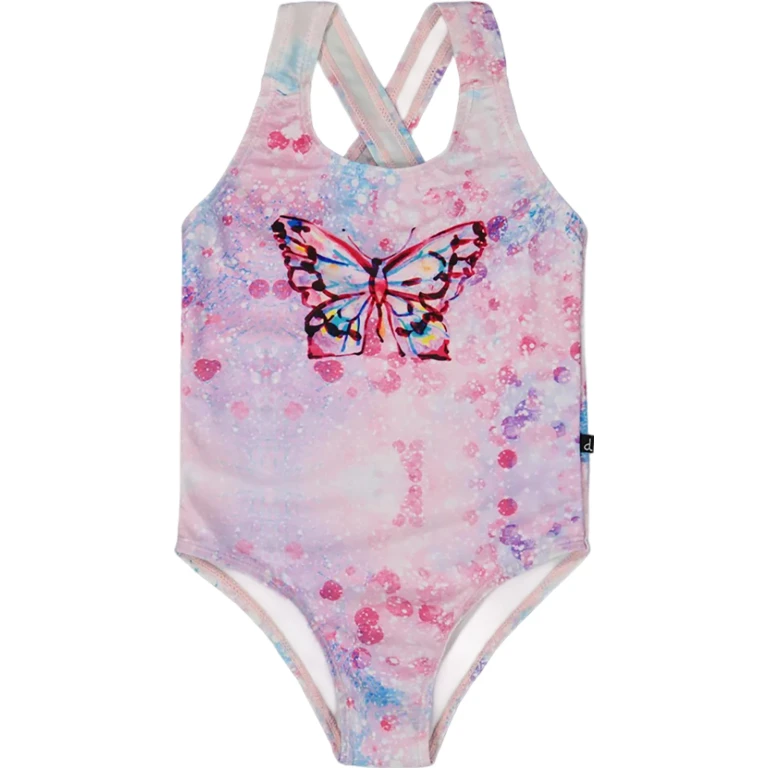 Printed One-Piece Swimsuit - Big Girl