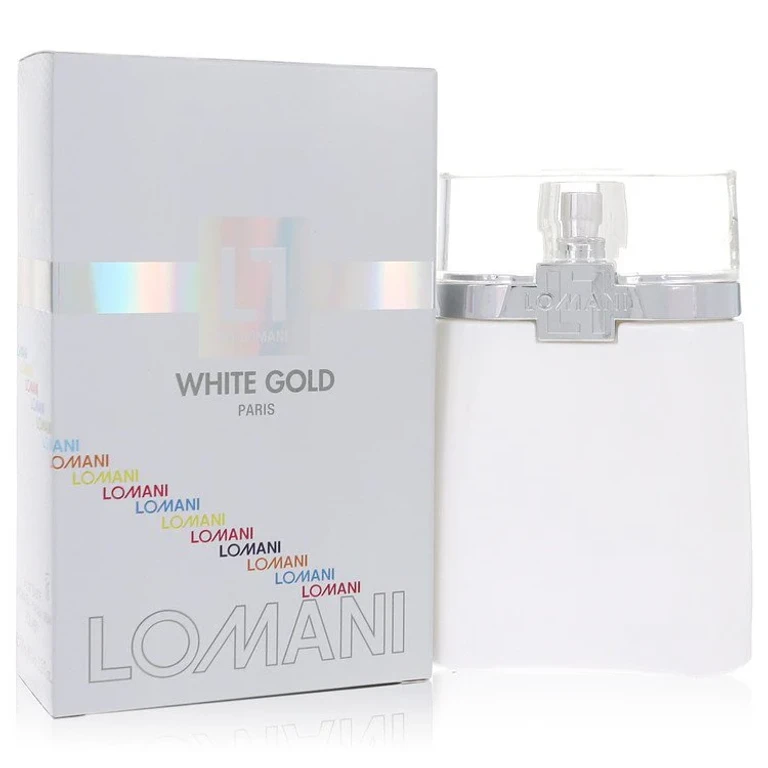 White Gold by Lomani Eau De Toilette Spray 3.4 oz for Men
