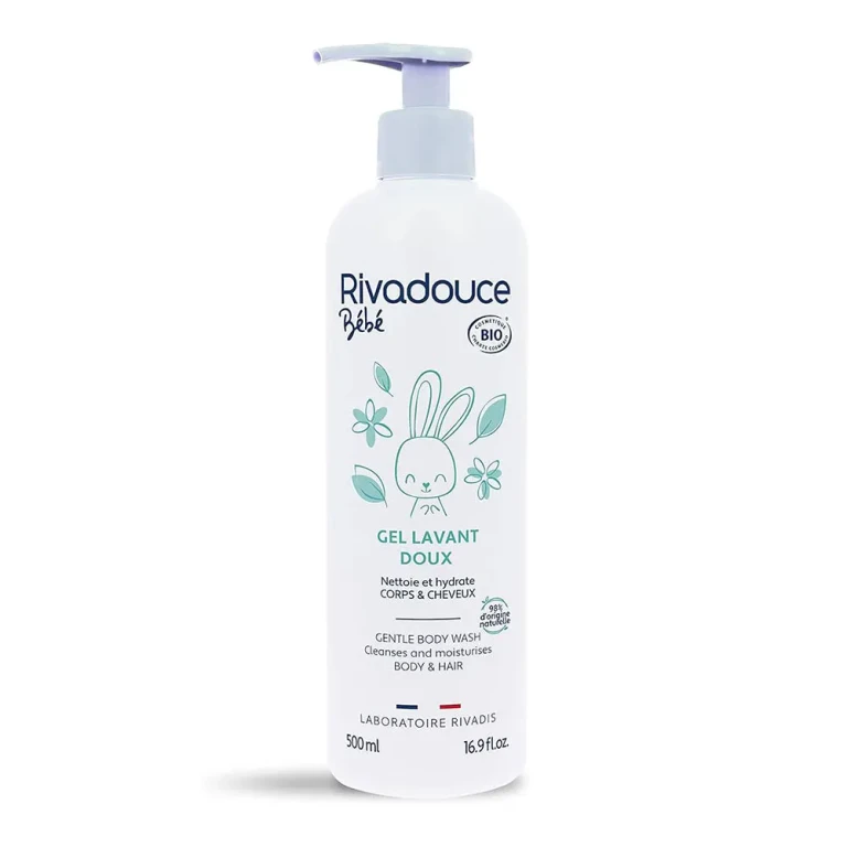 Bébé Organic Gentle Cleansing Gel for Body and Hair 500ml