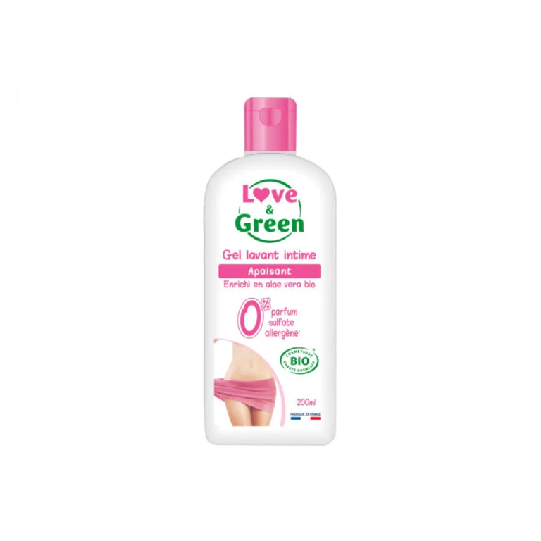 Love&Green Organic Soothing Intimate Cleansing Gel 200ML