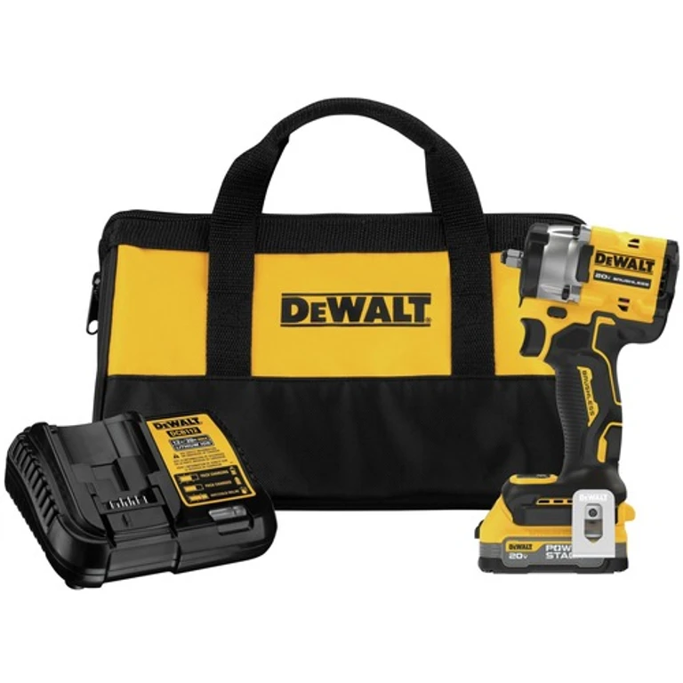 20V MAX Brushless Lithium-Ion 3/8 in. Cordless Compact Impact Wrench Kit (1.7 Ah)