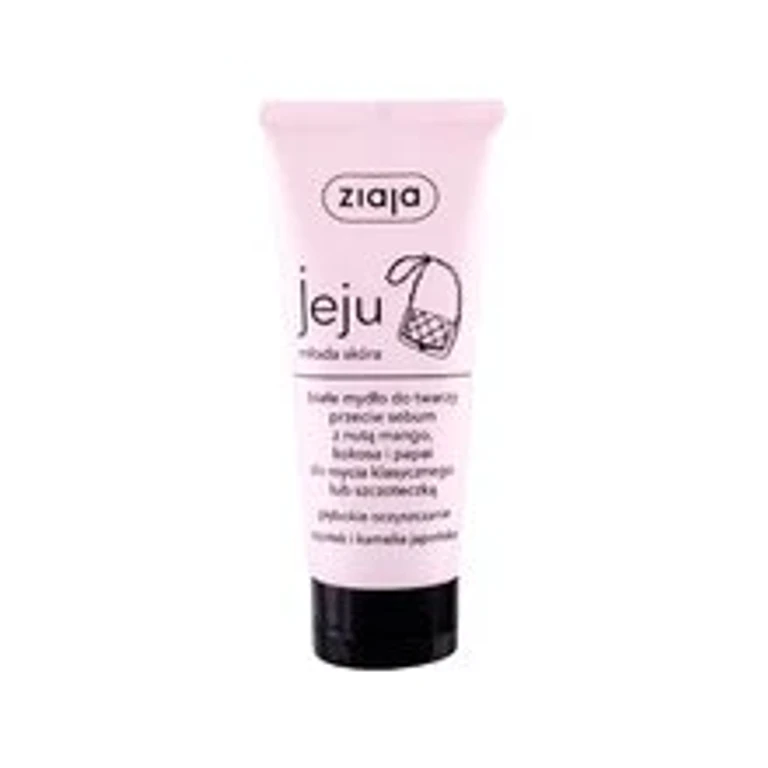 Jeju White Facial Soap (Mango, Coconut, Papaya) - Cleansing Gel - 75ml