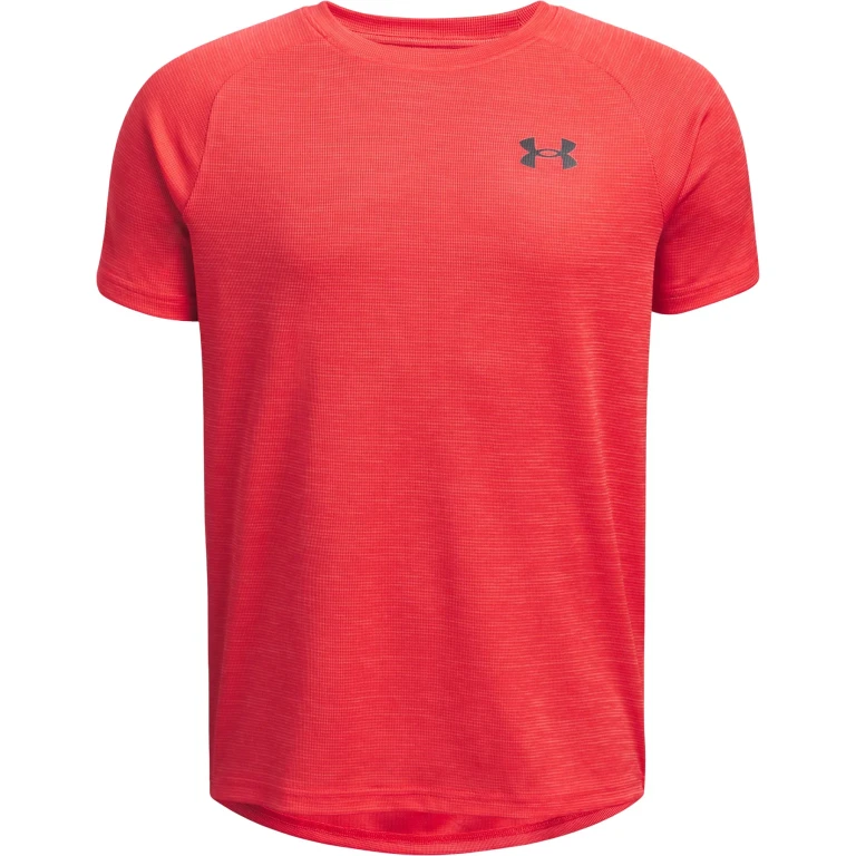 UA Tech Textured Short Sleeve T-Shirt - Boys