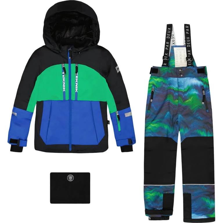 Aurora Borealis Teknik Two-Piece Snowsuit - Little Boy