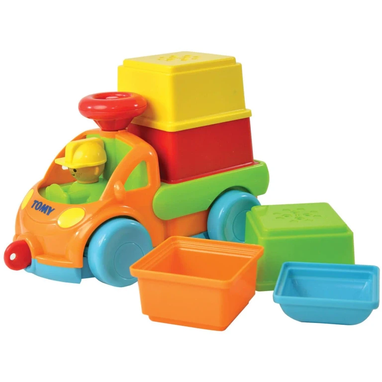 Playset Tomy, Toomies, Car, stacking toy with sounds, for children