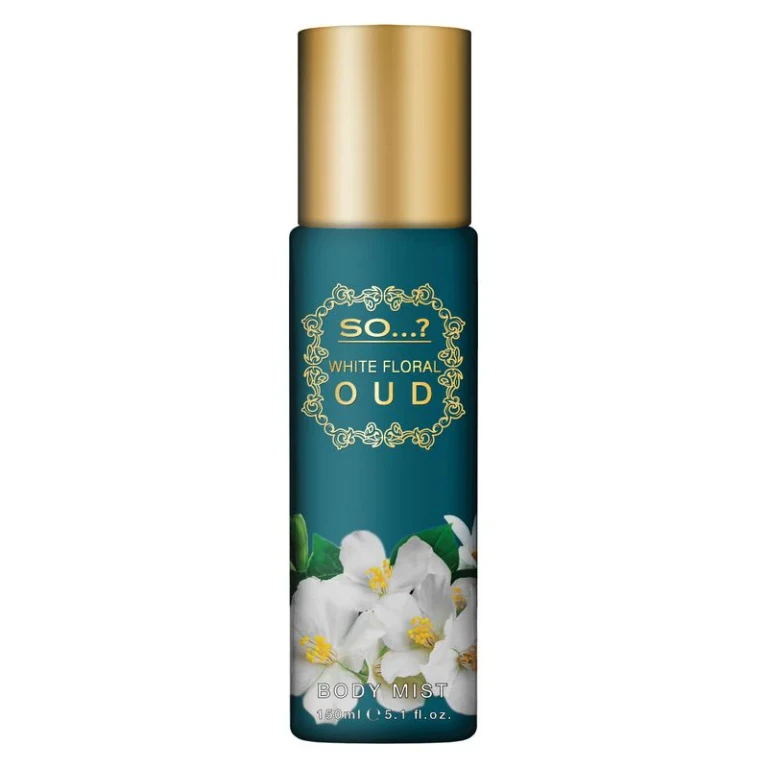 White Floral Oud Body Spray 150 Ml
