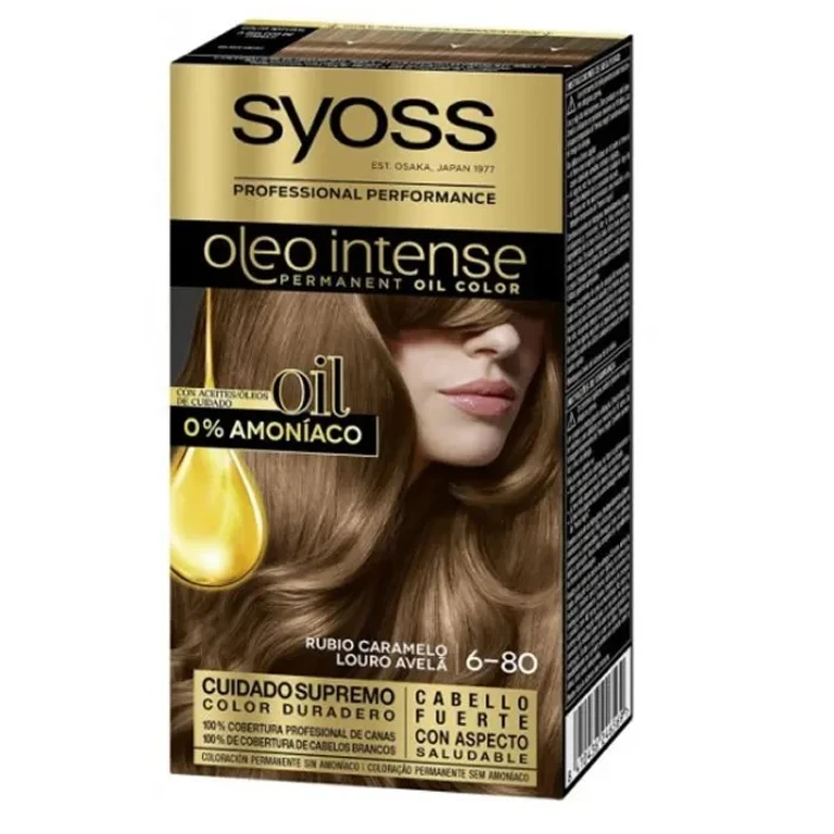 Oleo Intense Permanente Haarkleuring 6-80 Caramel Blonde