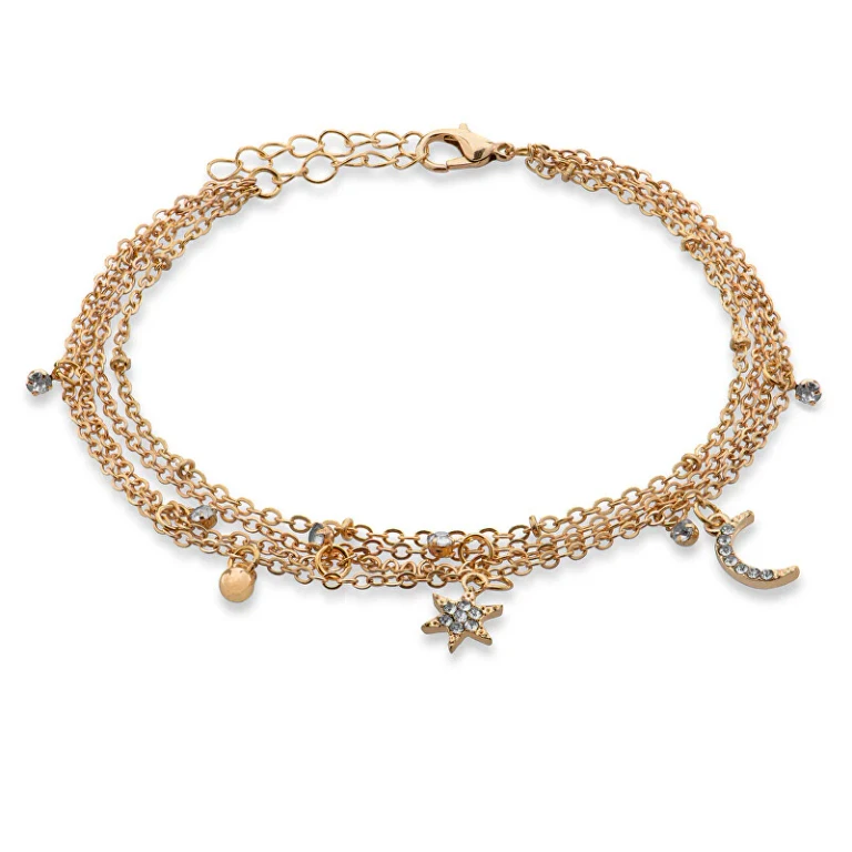 Troli Decent Gold-Plated Ankle Chain