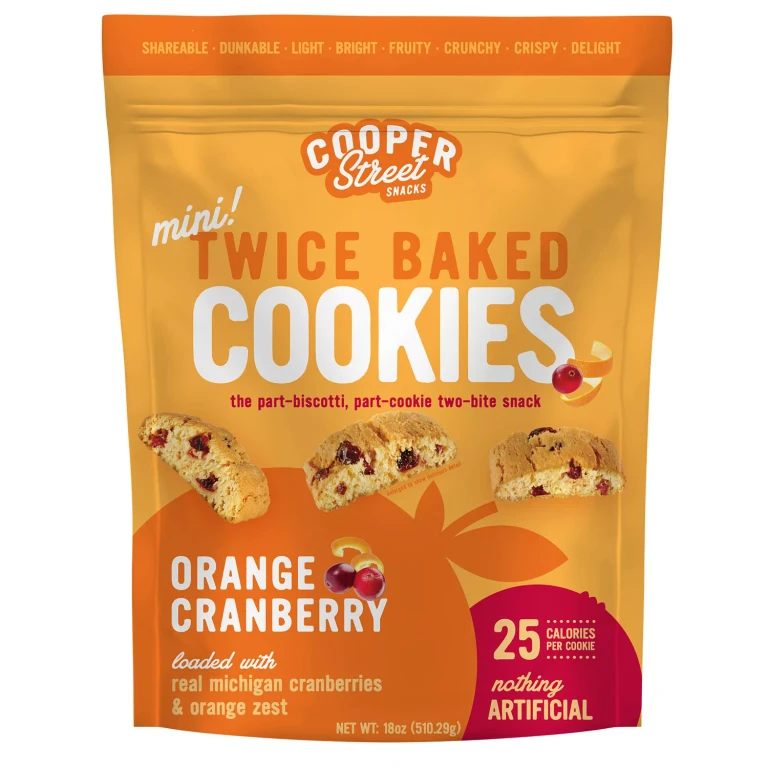 Orange Cranberry Cookies, 18 oz.