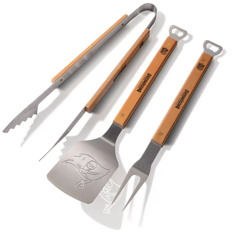 NFL Classic BBQ 3PC Set - Tampa Bay Buccaneers:- Tampa Bay Buccaneers