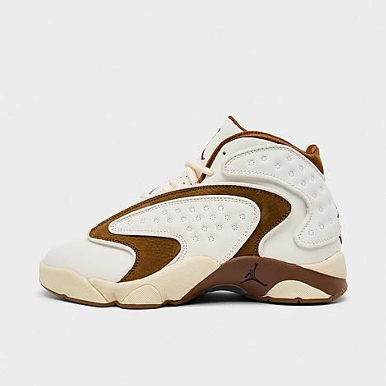 Air OG Freizeitschuhe in Pale Ivory/Track Red