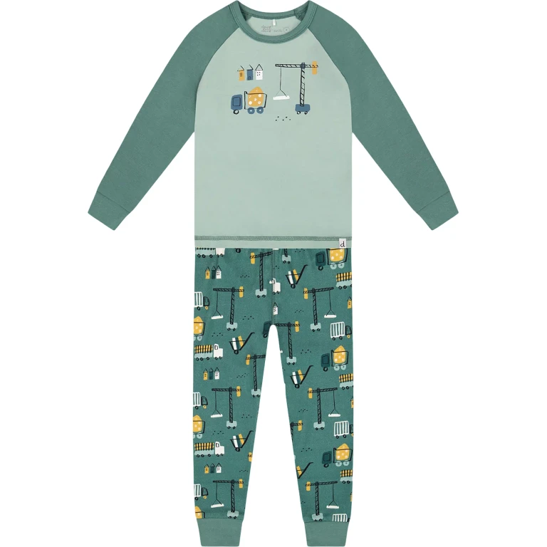 Two-Piece Organic Cotton Pajama Set - Little Boy