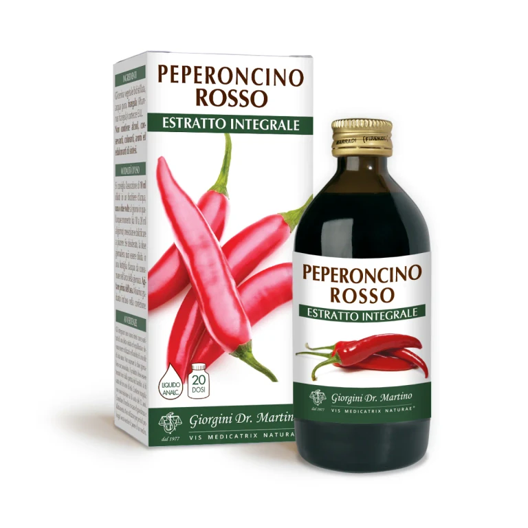 Red Chili Pepper Full Extract Non-Alcoholic Liquid 200ml