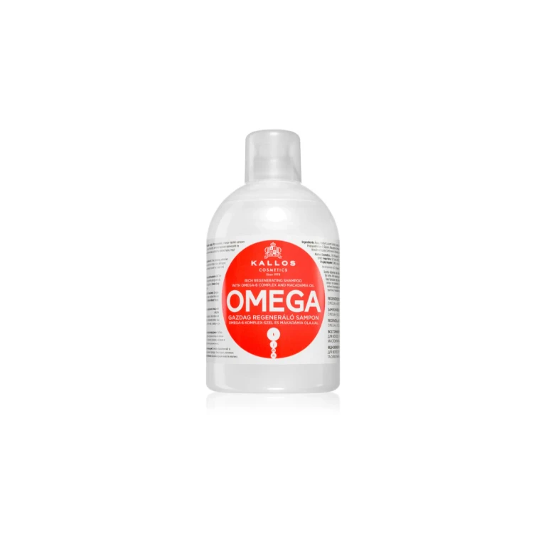 Kallos Omega Rich Regenerating Shampoo 1000 ml