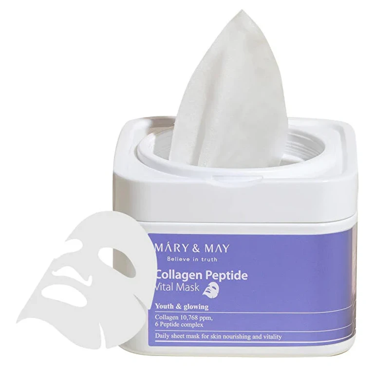 Firming Face Mask with Collagen Peptide (Vital Mask) 30 Pieces
