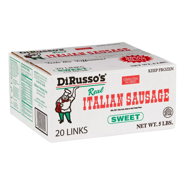 Sweet Italian Sausage Links, Frozen, 1/4 lb., 20 ct.