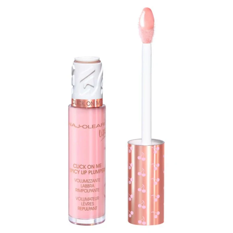 Naj Oleari Click On Me Spicy Volumizing Lip Gloss For Fuller, Plumper Lips In Minutes 01 - Spicy Glam
