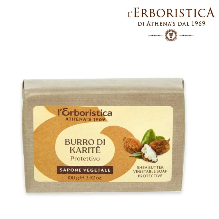 The herbal shea butter vegetable soap 100 gr