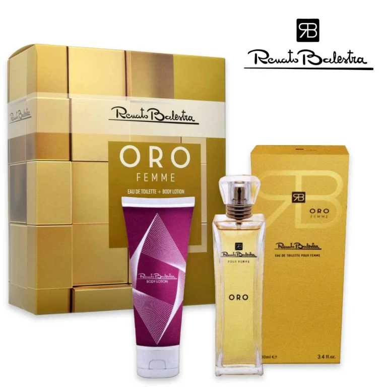 Oro Pour Femme: Edt 100Ml + Body Cream 100 Ml