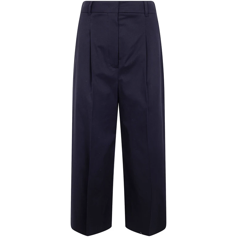 "Tequila" Cotton Wide Leg Trousers