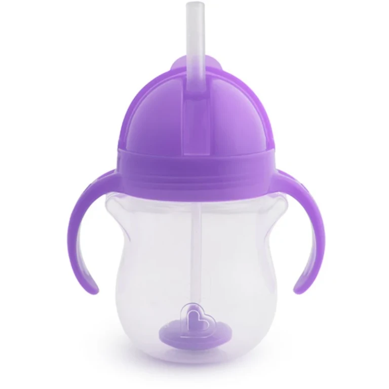 Click Lock™ Tip & Sip Straw Cup with Weights Purple 6 Months+ 207ml