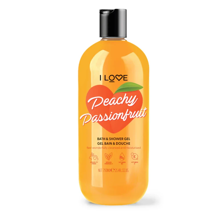 Peachy Passionfruit Moisturizing Shower Gel for All Skin Types 750 ml
