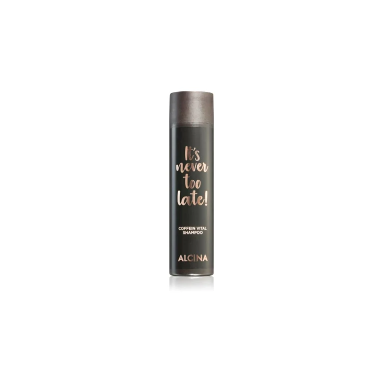 It's never too late! caffeine shampoo for stronger hair 250 ml