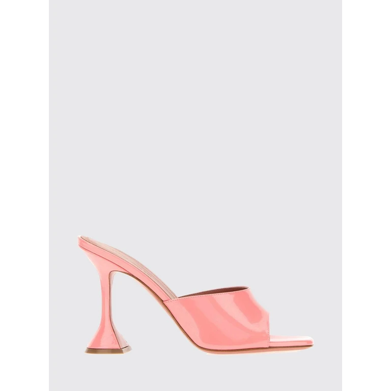 Lupita Croc-Print Leather Mules (LUPITASLIPPER95PEACH)