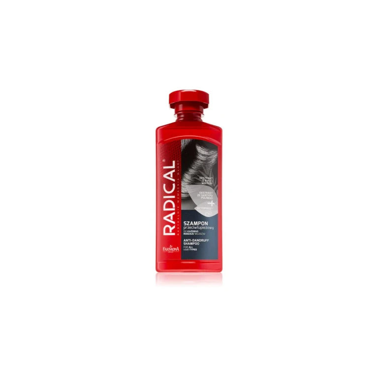Radical Anti-Dandruff Shampoo For All Hair Types 400 Ml