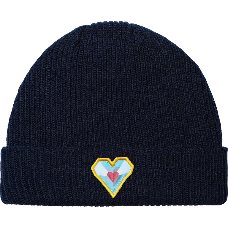 Geo Peaks Patch Beanie - Unisex