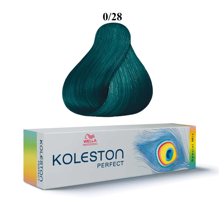 Professionals Koleston Perfect Special Mix Permanent Hair Color 0/28 Matte Blue 60 ml