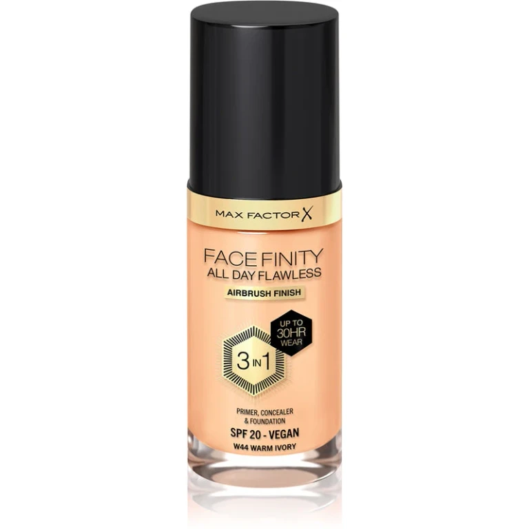 All Day Flawless Facefinity 3 in 1 - Long-lasting Makeup 30 ml 44 Warm Ivory