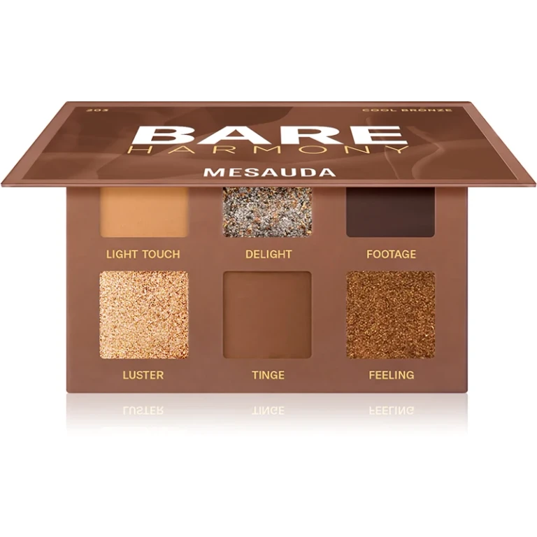 Milano Bare Harmony Eyeshadow Palette Color 203 Cool Bronze 6x1 g