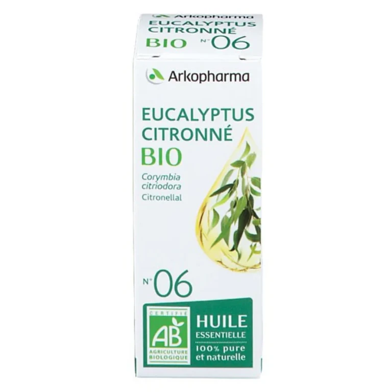 Arkoessentiel Essential Oil N°6 Eucalyptus Lemon 10ml