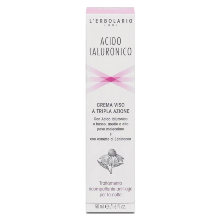 Hyaluronic Acid Triple Action Anti-Age Night Face Cream 50 ml