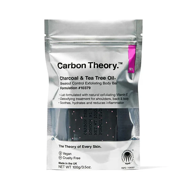 Exfoliante corporal con carbón y aceite de árbol de té Breakout Control 100g