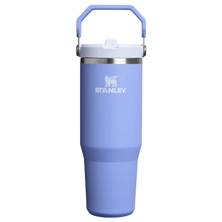 Thermal Bottle With Integrated Straw The Iceflow™ Tumbler 890 Ml Hydrangea