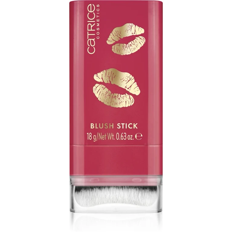KISS & GLOW blush in cream in stick color C02 Amor's Fave 18 g